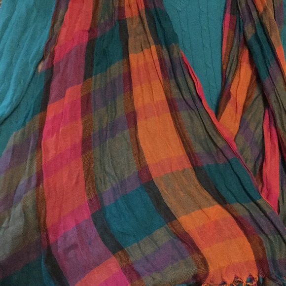 Blue Sweater with Scarf - Picture 4 of 4